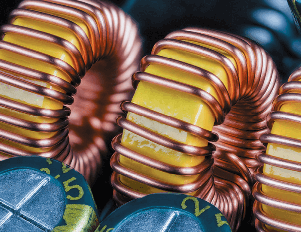 A propeller driven by an electric motor.